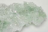 Glass-Clear, Green Cubic Fluorite Crystals - China #205561-3